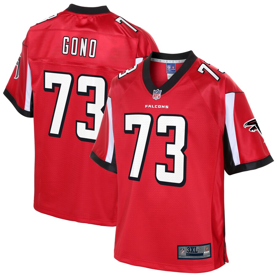 Atlanta Falcons Matt Gono Big Tall NFL jersey front view