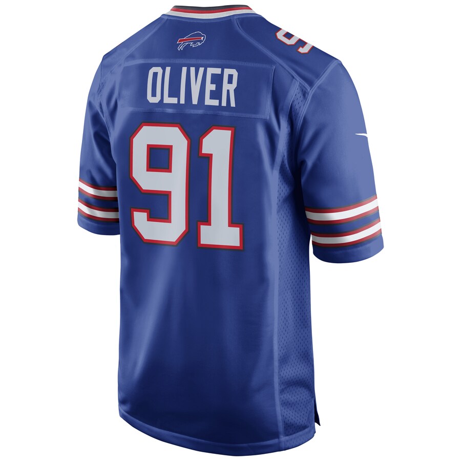 Buffalo Bills Ed Oliver NFL jersey front view
