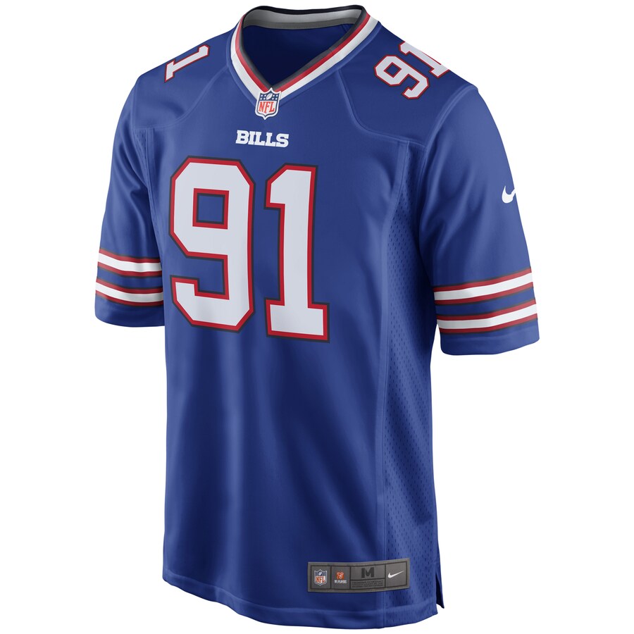 Buffalo Bills Ed Oliver NFL jersey front view