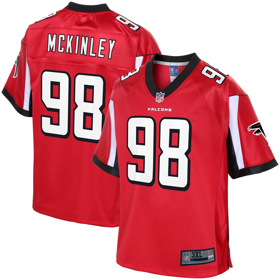 Atlanta Falcons Takkarist Mckinley Big Tall NFL jersey front view