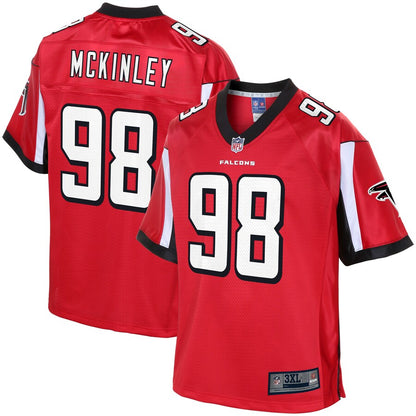 Atlanta Falcons Takkarist Mckinley Big Tall NFL jersey front view