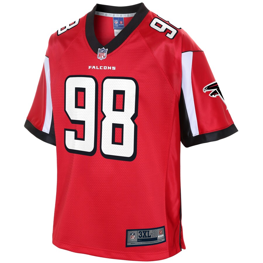 Atlanta Falcons Takkarist Mckinley Big Tall NFL jersey front view