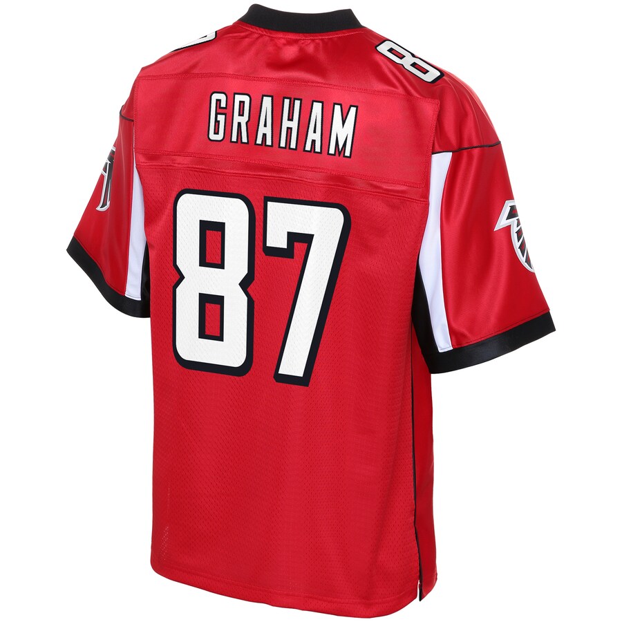 Atlanta Falcons Jaeden Graham Big Tall NFL jersey front view