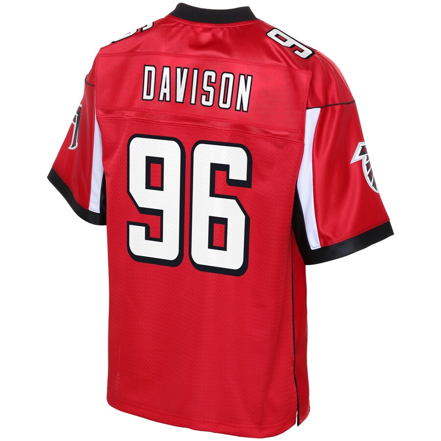 Atlanta Falcons Tyeler Davison Big Tall NFL jersey front view