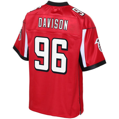 Atlanta Falcons Tyeler Davison Big Tall NFL jersey front view