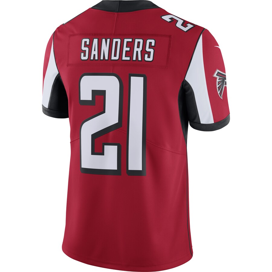 Atlanta Falcons Deion Sanders 100 NFL jersey front view
