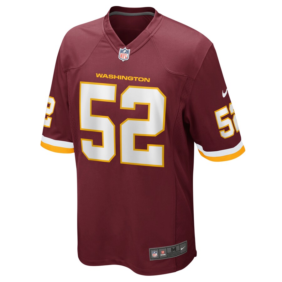 Washington Football Team Ryan Anderson NFL jersey front view