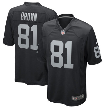 Las Vegas Raiders Tim NFL jersey front view