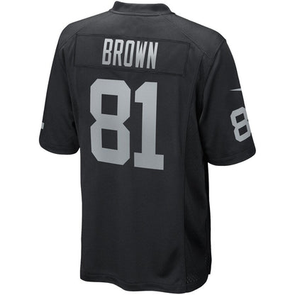 Las Vegas Raiders Tim NFL jersey front view