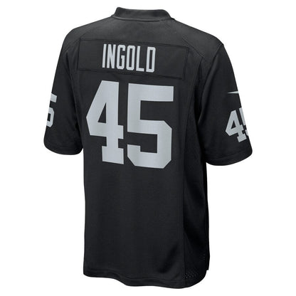 Las Vegas Raiders Alec Ingold NFL jersey front view