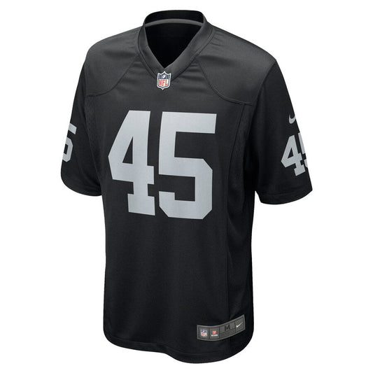Las Vegas Raiders Alec Ingold NFL jersey front view