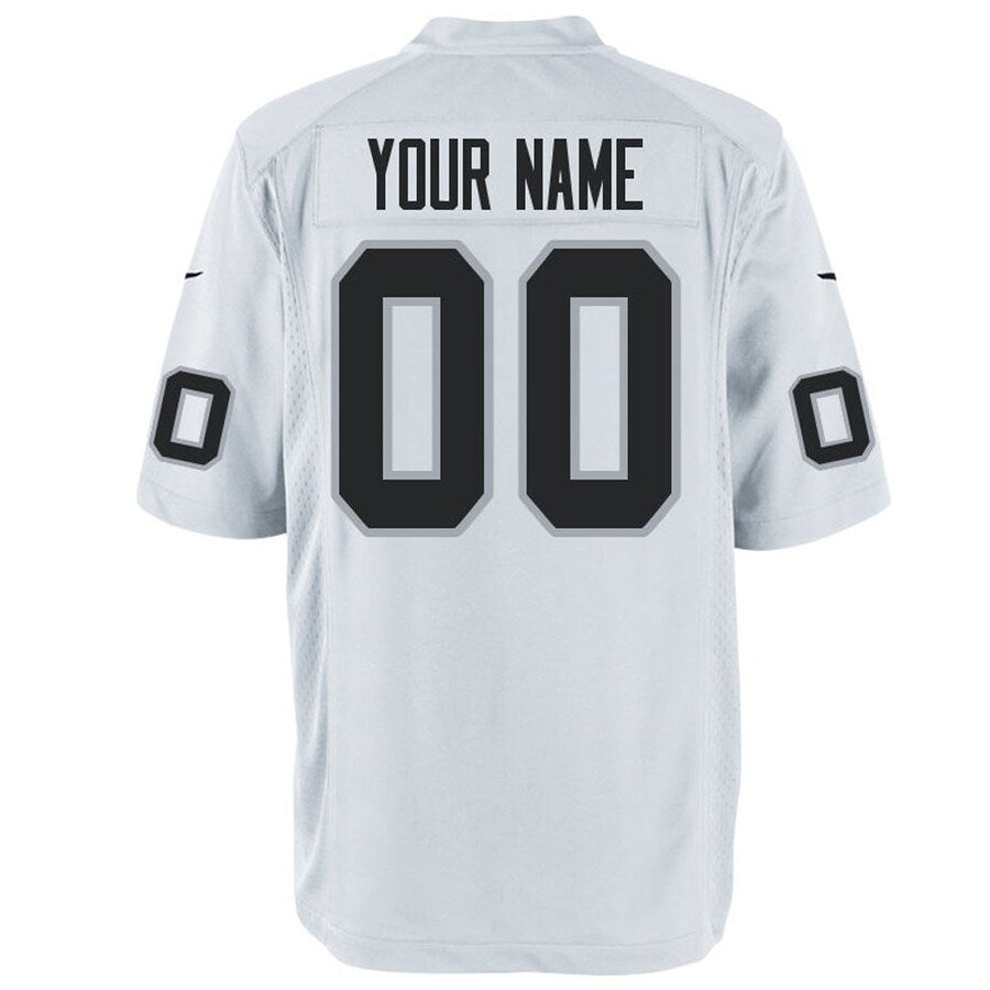 Las Vegas Raiders Customized NFL jersey front view