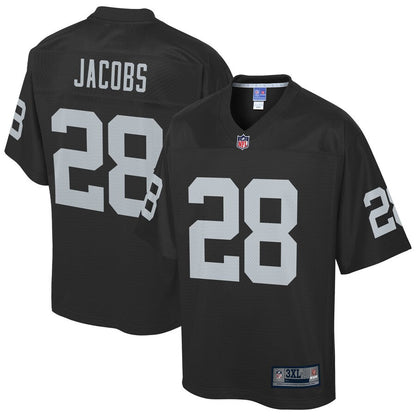 Las Vegas Raiders Josh Jacobs Big Tall NFL jersey front view