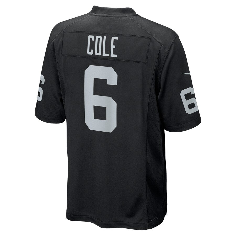Las Vegas Raiders Aj Cole NFL jersey front view
