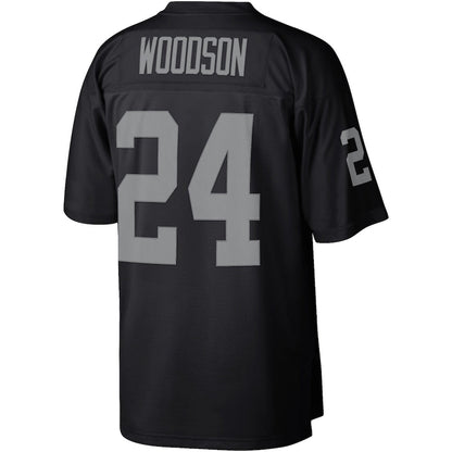 Las Vegas Raiders Charles Woodson Legacy NFL jersey front view