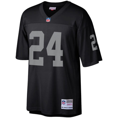 Las Vegas Raiders Charles Woodson Legacy NFL jersey front view