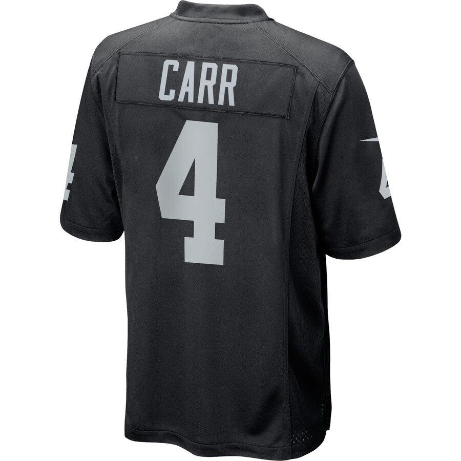 Las Vegas Raiders Derek Carr NFL jersey front view