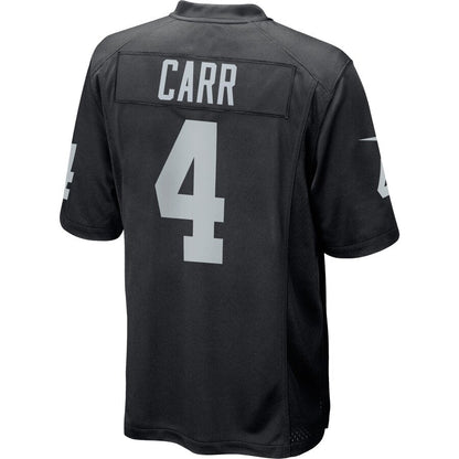Las Vegas Raiders Derek Carr NFL jersey front view