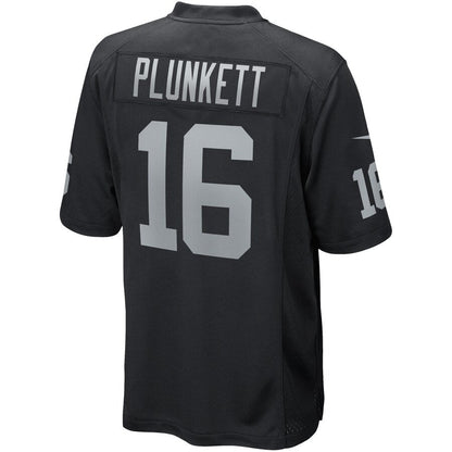 Las Vegas Raiders Jim Plunkett NFL jersey front view