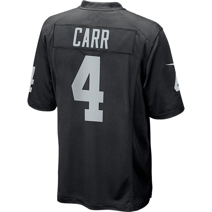 Las Vegas Raiders Derek Carr NFL jersey front view