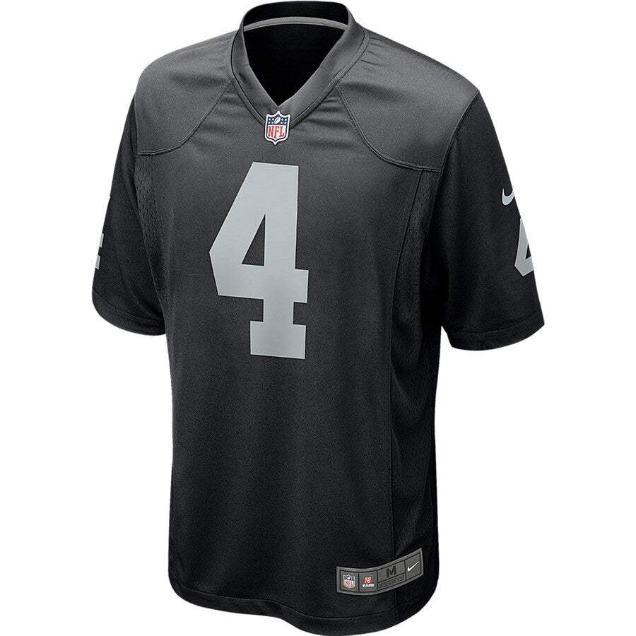 Las Vegas Raiders Derek Carr NFL jersey front view