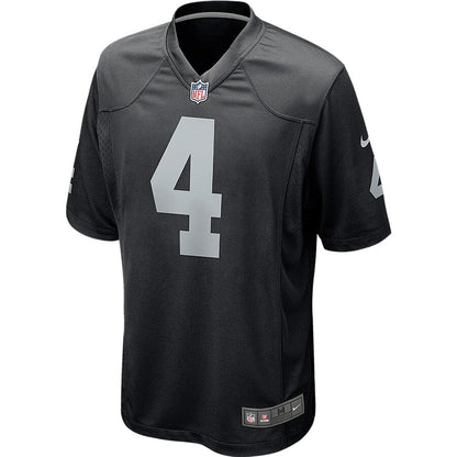Las Vegas Raiders Derek Carr NFL jersey front view