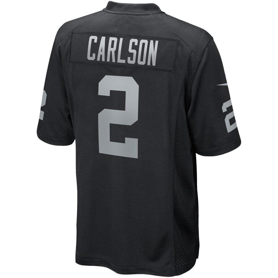 Las Vegas Raiders Daniel Carlson NFL jersey front view