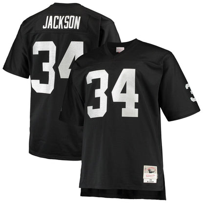 Las Vegas Raiders Bo Jackson Big Tall NFL jersey front view