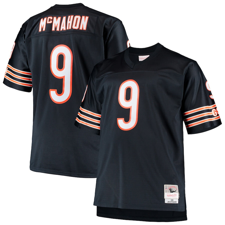 Chicago Bears Jim Mcmahon Big Tall NFL jersey front view