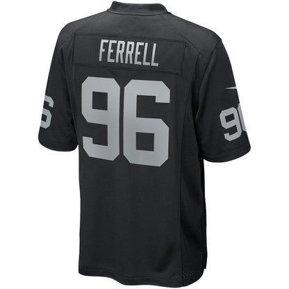 Las Vegas Raiders Clelin Ferrell NFL jersey front view
