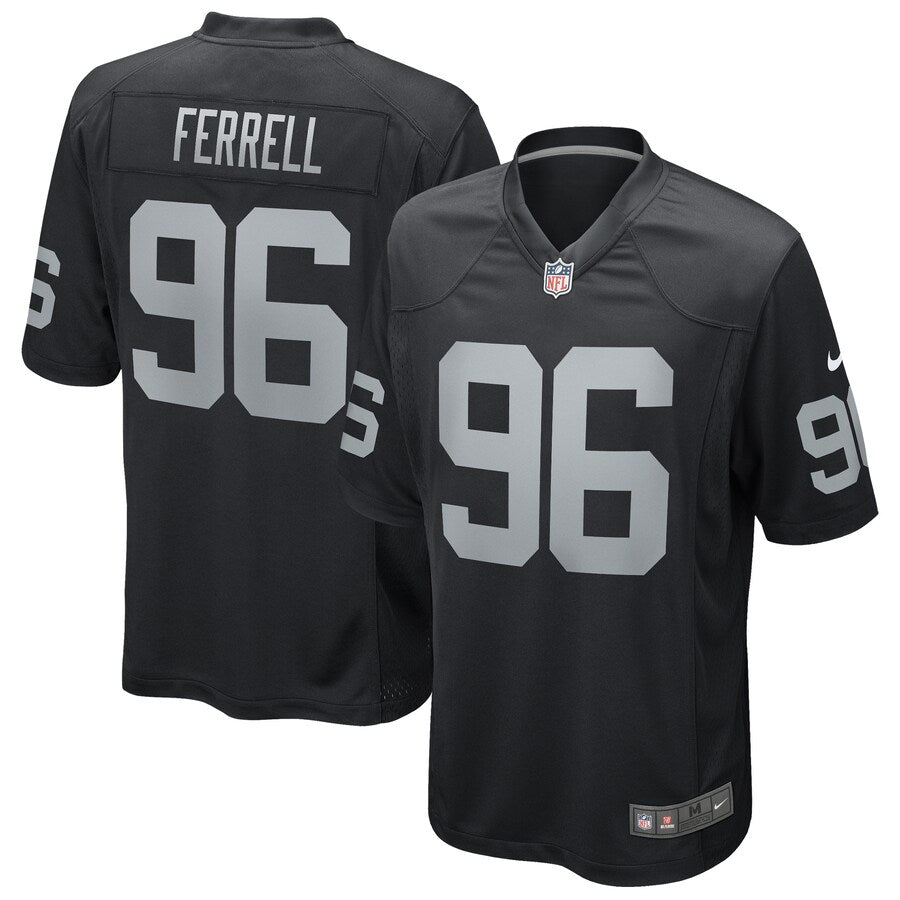 Las Vegas Raiders Clelin Ferrell NFL jersey front view