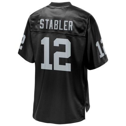 Las Vegas Raiders Ken Stabler NFL jersey front view