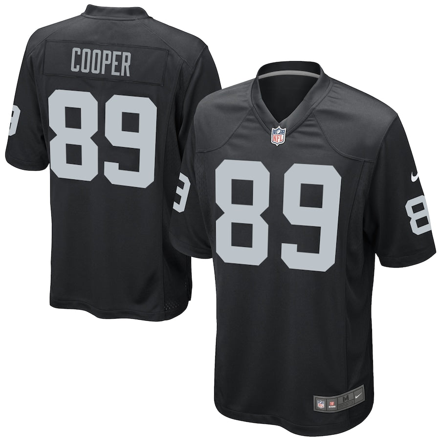 Las Vegas Raiders Amari Cooper NFL jersey front view