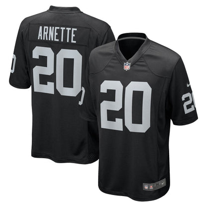 Las Vegas Raiders Damon Arnette Draft First Round NFL jersey front view