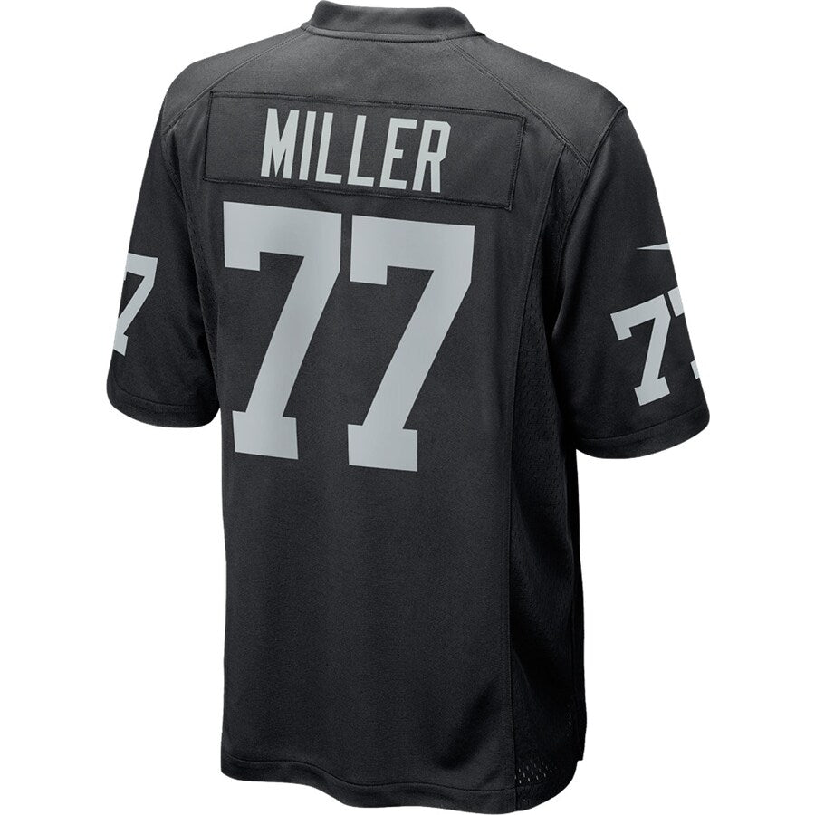 Las Vegas Raiders Kolton Miller NFL jersey front view