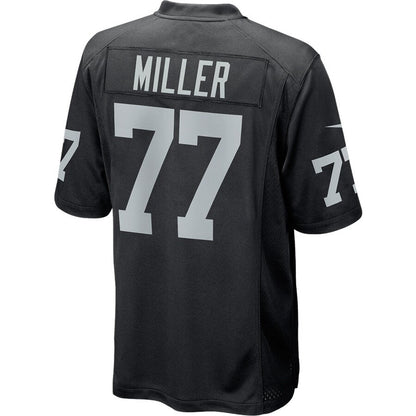 Las Vegas Raiders Kolton Miller NFL jersey front view