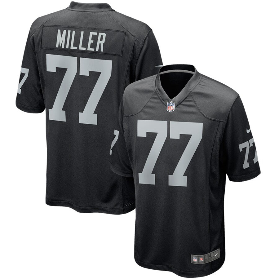 Las Vegas Raiders Kolton Miller NFL jersey front view