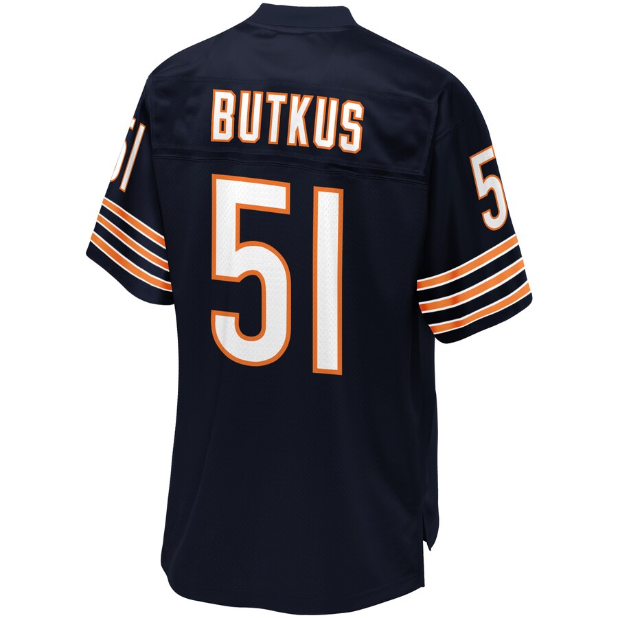Chicago Bears Dick Butkus NFL jersey front view