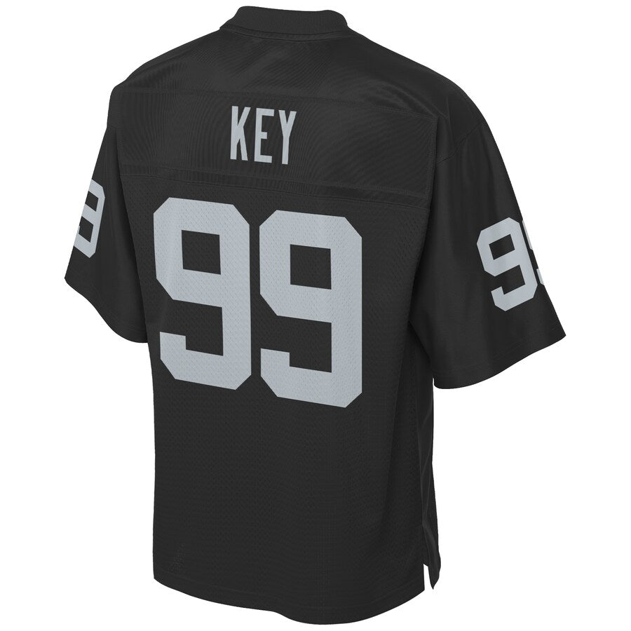 Las Vegas Raiders Arden Key Big Tall NFL jersey front view
