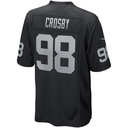 Las Vegas Raiders Maxx Crosby NFL jersey front view