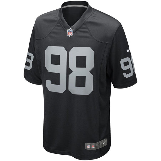 Las Vegas Raiders Maxx Crosby NFL jersey front view