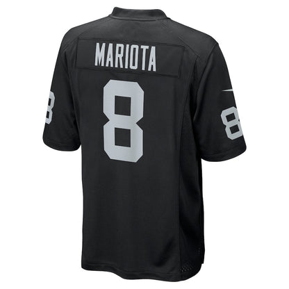 Las Vegas Raiders Marcus Mariota NFL jersey front view