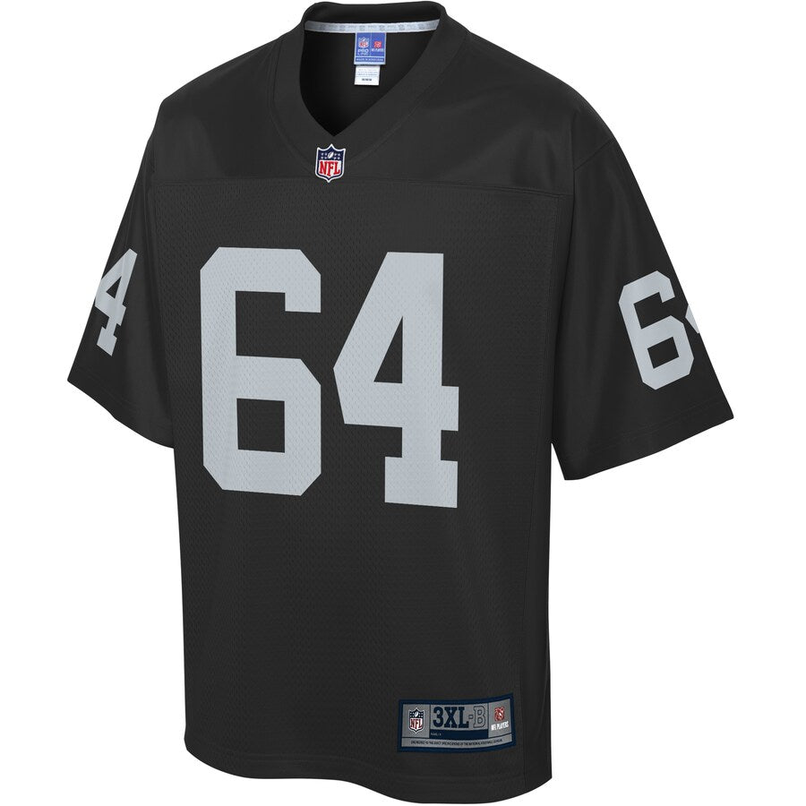 Las Vegas Raiders Richie Incognito Big Tall NFL jersey front view