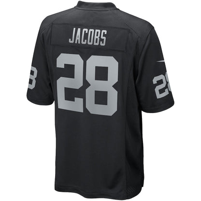 Las Vegas Raiders Josh Jacobs NFL jersey front view