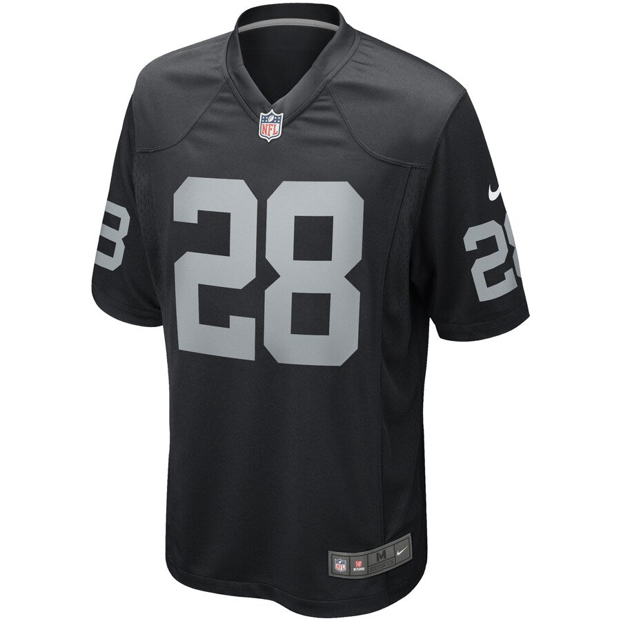 Las Vegas Raiders Josh Jacobs NFL jersey front view