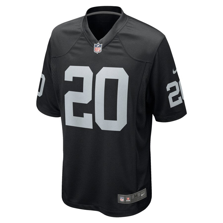 Las Vegas Raiders Damon Arnette NFL jersey front view