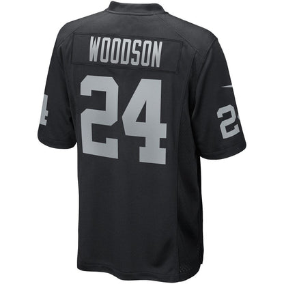 Las Vegas Raiders Charles Woodson NFL jersey front view