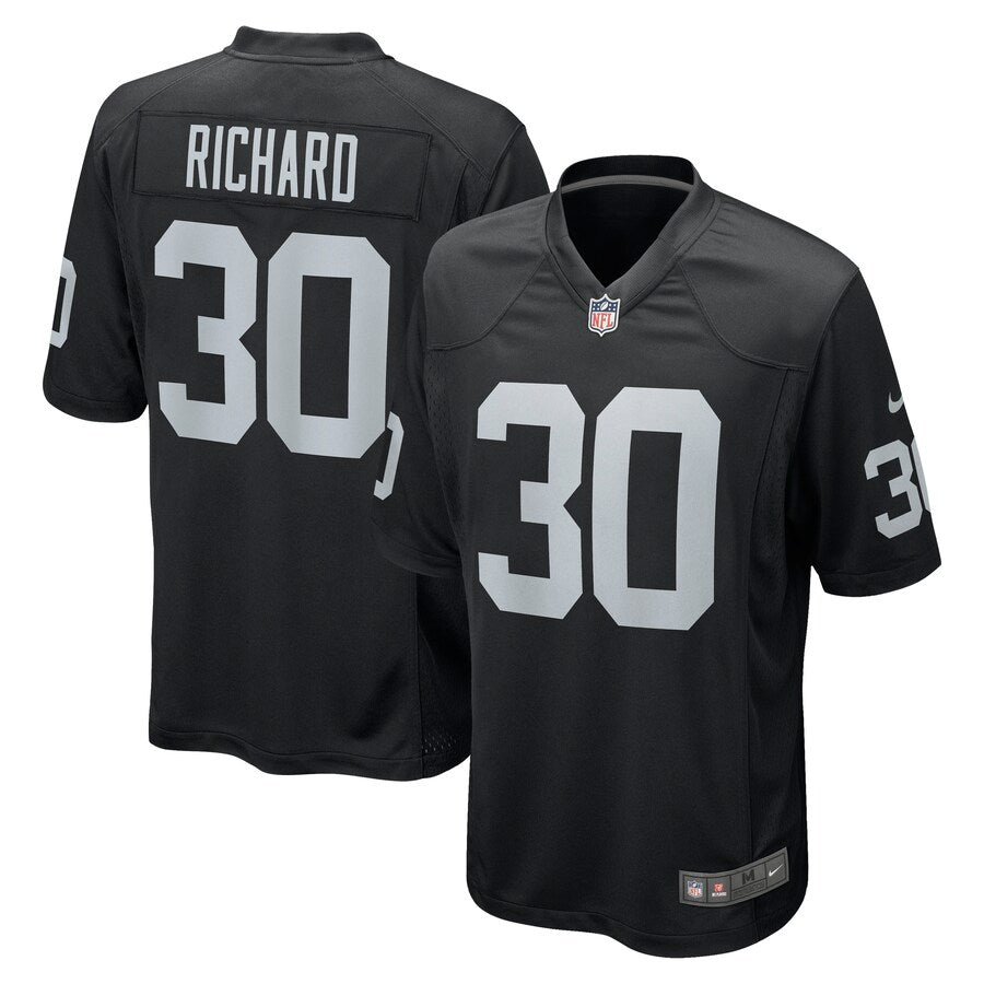 Las Vegas Raiders Jalen Richard NFL jersey front view