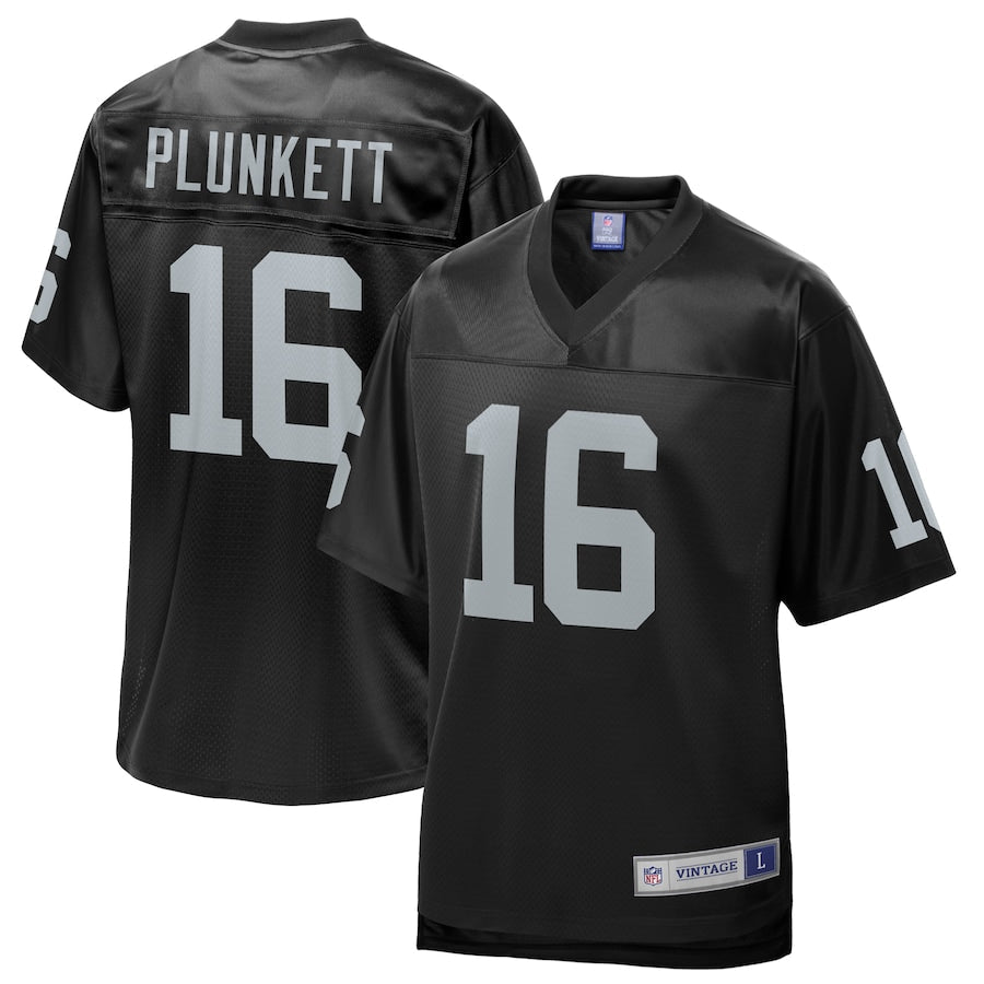 Las Vegas Raiders Jim Plunkett NFL jersey front view