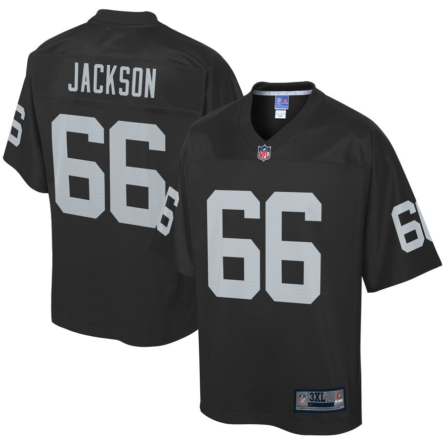 Las Vegas Raiders Gabe Jackson Big Tall NFL jersey front view